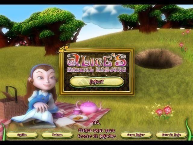 Alice's Magical Mahjong Wonderland scene