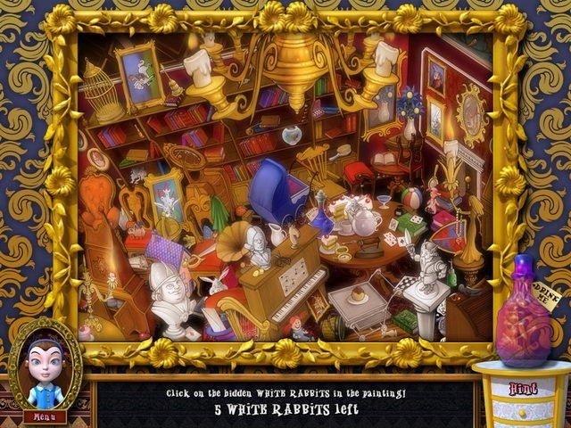 Alice's Magical Mahjong illustrated character scene