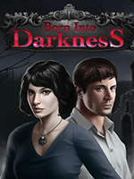 Born into Darkness cover art showing Amber, Nathan, and a shadowed figure