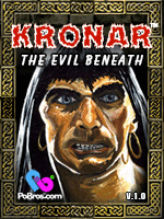 Kronar mobile cover art showing the barbarian hero
