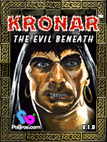 Kronar mobile cover art showing the barbarian hero