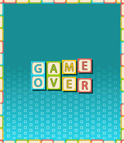 WordEm Mobile game-over screen