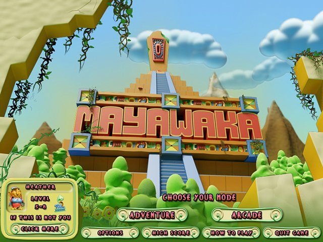 Mayawaka carved pyramid stage