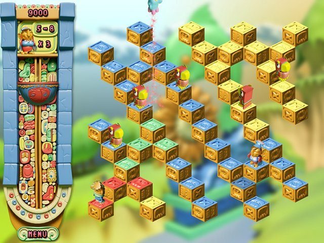 Mayawaka action-puzzle scene