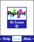 PopEm splash screen