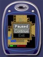 Kronar paused game screen