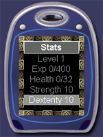 Kronar character statistics