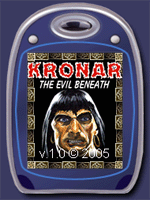 Kronar title screen